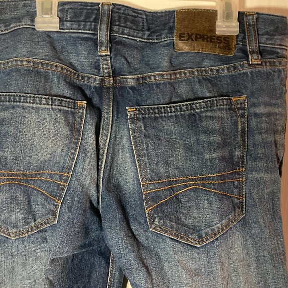 Express Jeans - Alec Super Skinny Fit - Men's SIZE 30W 32L Denim Jeans - Picture 11 of 12